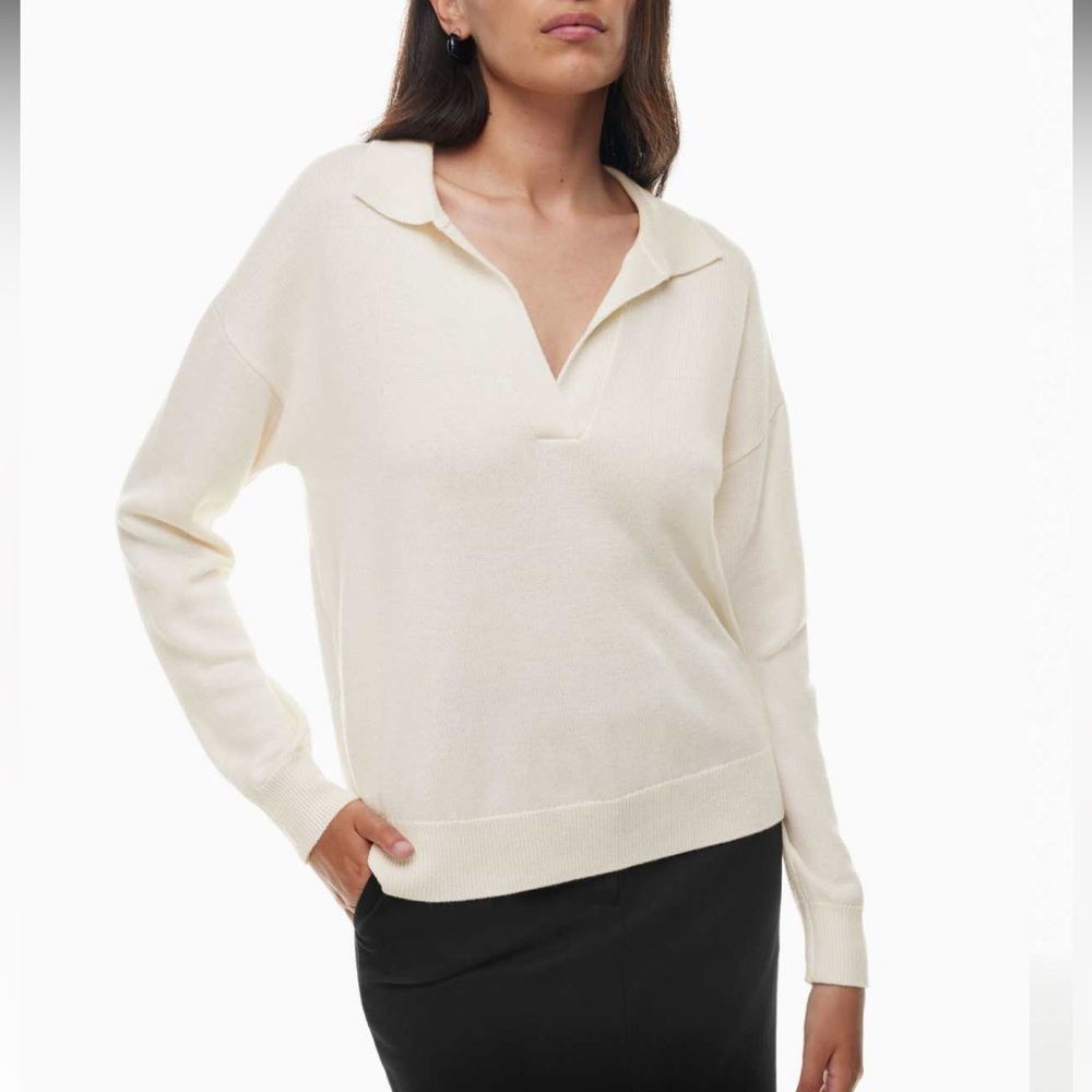 Aritzia Wilfred Clara Merino Wool Sweater